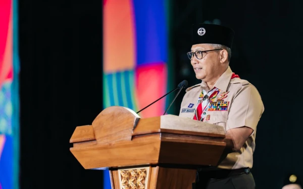 Thumbnail Berita - Ketua Kwarnas Budi Waseso di Jambore Muslim Dunia: Pramuka Muslim Harus Jadi Teladan