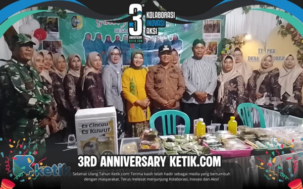 Thumbnail Berita - Peringati HUT ke-80 RI, Desa Podorejo di Tulungagung Gelar Bazar UMKM