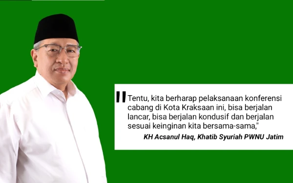 Thumbnail Berita - PWNU Jatim Pantau Konfercab PCNU Kraksaan, Diharapkan Berjalan Kondusif