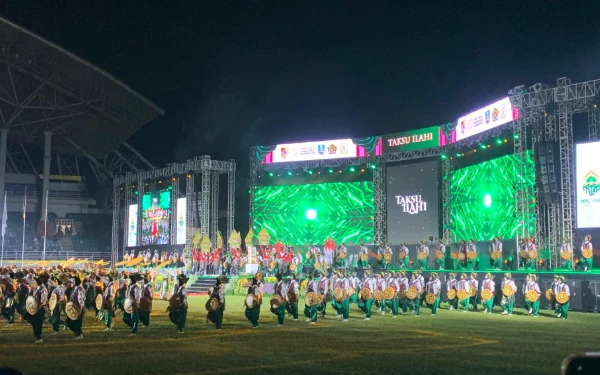 Memukau, Pembukaan MTQ XXXI Jatim di Jember Suguhkan Atraksi Drone dan Tarian Kolosal