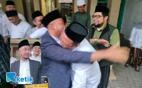 Thumbnail Berita - Ekspresi Kegembiraan Wabup Probolinggo Usai Gus  Hafidz Terpilih Ketuai PCNU Kota Kraksaan