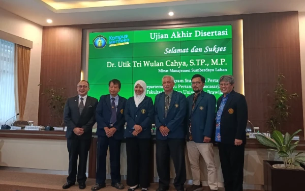 Thumbnail Utik Tri Wulan, Dosen Unitri Raih Gelar Doktor Berkat Riset Ancaman Krisis Air di Kota Batu