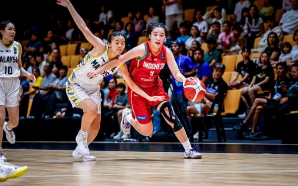 Kalahkan Malaysia, Timnas Basket Putri Indonesia U-16 Lolos Semifinal Women's Asia Cup 2025