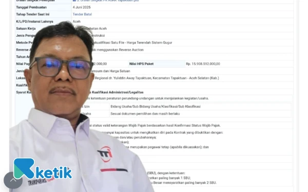 RSUD Yulidin Away Batal Dibangun, TTI Sebut Pemerintah Aceh Layak Diberi Rapor Merah