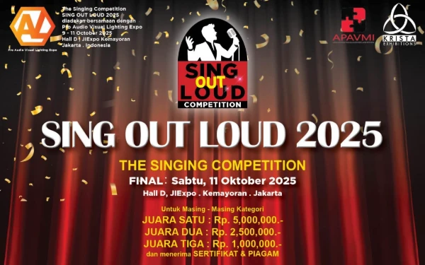 Thumbnail Berita - Sing Out Loud 2025, Ajang Spektakuler Bakat Vokal Bergengsi Hadir di PRO AVL Indonesia!