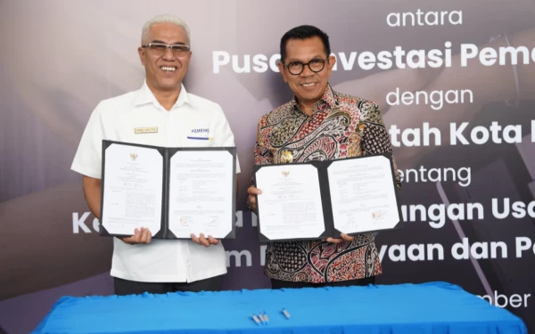 Thumbnail Berita - Pemkot Batu Teken MoU dengan Pusat Investasi Pemerintah  ‎