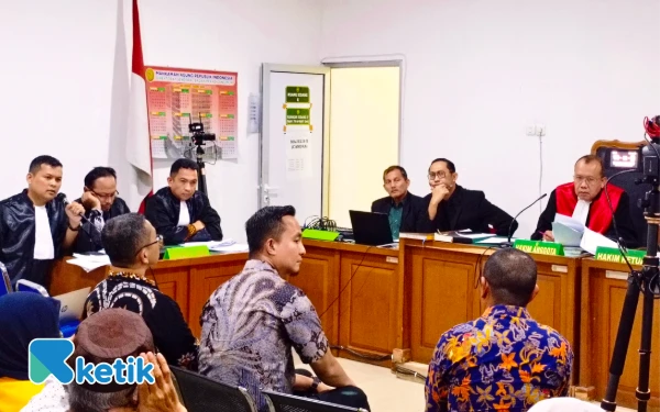 Thumbnail Berita - Sidang OTT Suap Fee Pokir DPRD OKU, Saksi Ungkap Aliran Dana Rp308 Juta