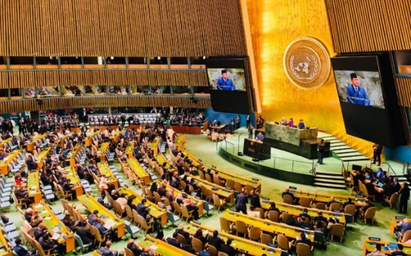 Thumbnail Berita - Momen Prabowo Gebrak Meja di Debat Umum PBB, Apa Yang Dikatakannya?