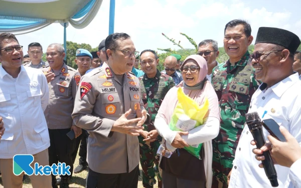 Thumbnail Berita - Polda Lampung Jamin Keterjangkauan Pangan Masyarakat