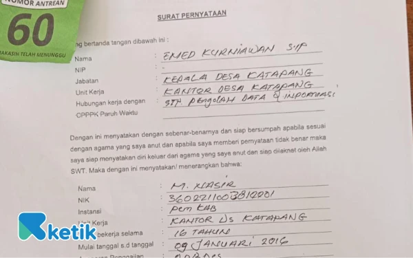 Thumbnail Berita - Prades Terjaring Validasi PPPK di Lebak, BKPSDM Pastikan Tak Diloloskan