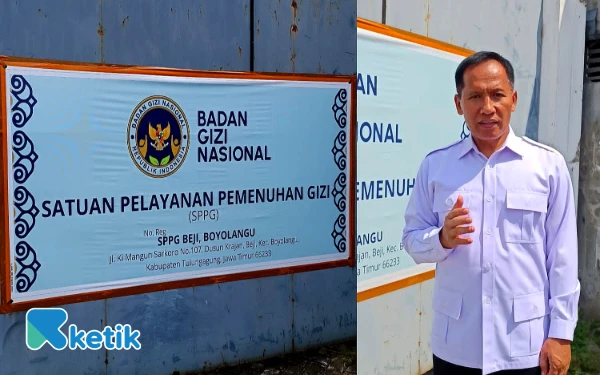 Thumbnail Berita - Ketua DPC Partai Gerindra Tulungagung Monitoring Kesiapan SPPG Beji Boyolangu