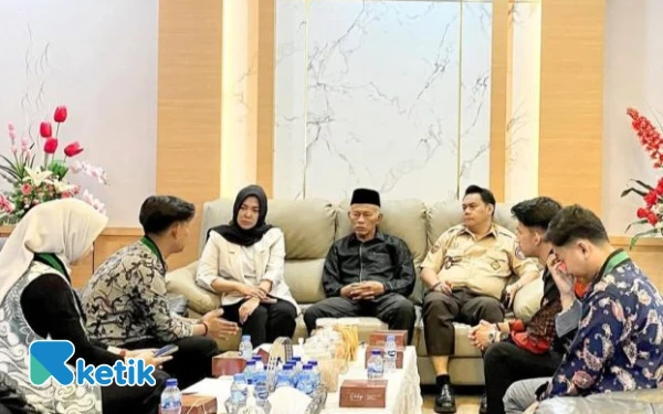 Ketua DPRD Kab Bandung Terima Audiensi HMI dan KOHATI, Sampaikan 2 Isu Strategis