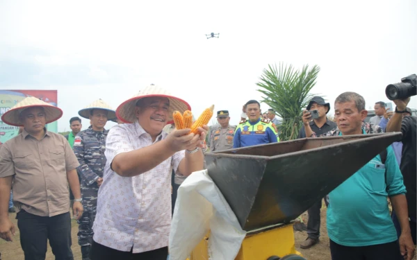 Panen Raya Jagung, Bupati Asahan Bersama Forkopimda Dorong Swasembada Pangan