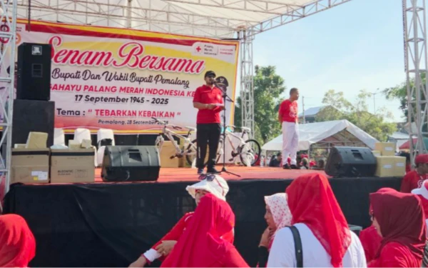 Thumbnail Berita - HUT Ke-80 PMI, Bupati Pemalang Ajak Masyarakat Dukung Kiprah Kemanusiaan