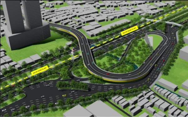 Thumbnail Berita - Flyover Ahmad Yani–Jemursari Dinanti, Pengendara Optimistis Kemacetan Terurai.
