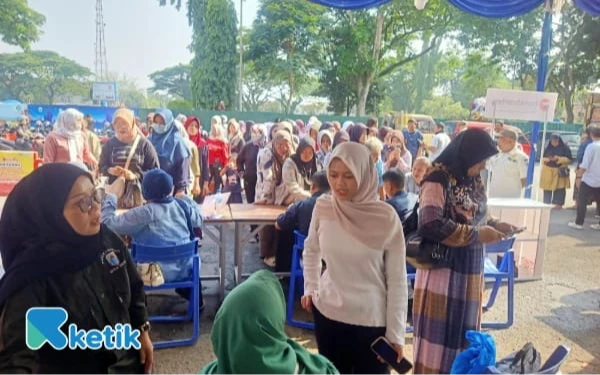 PD Lebak Niaga Hadir di Pameran HUT TNI, Sediakan Bahan Pokok untuk Masyarakat