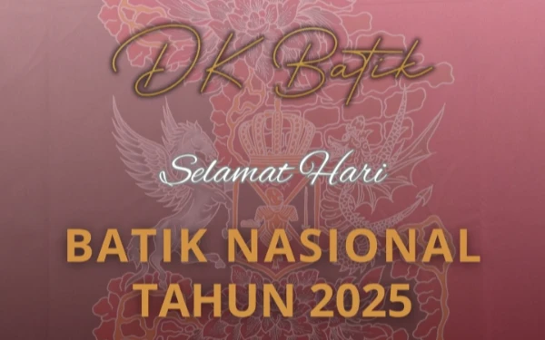 Thumbnail Peringatan Hari Batik Nasional, Owner DK Batik : Batik bukanlah sekadar fashion