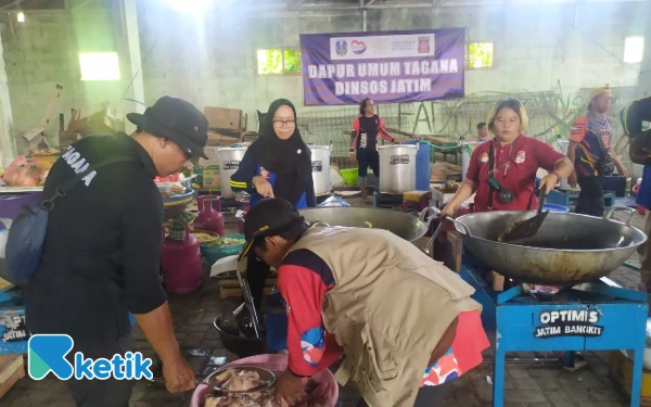 Dinas Sosial Jatim Siapkan Posko Dapur Umum hingga Trauma Healing