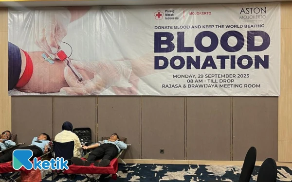 Tunjukkan kepedulian Sosial, Aston Mojokerto Hotel and Conference Gelar Donor Darah
