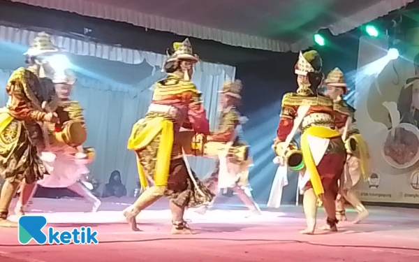 Thumbnail Berita - Festival Budaya Nusantara Warnai Malam di Nangkula Park Tulungagung