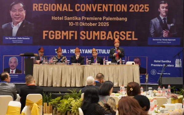 Thumbnail Berita - Soroti Kebijakan Nasional, National President FGBMFI Tekankan Pentingnya Kontribusi Positif Anggota