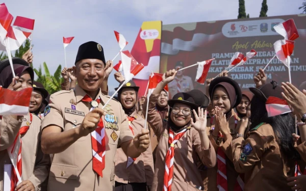 Thumbnail Berita - Pengabdian dan Karya Nyata Arum Sabil Tak Terasa 5 Tahun Pimpin Kwarda Pramuka Jatim