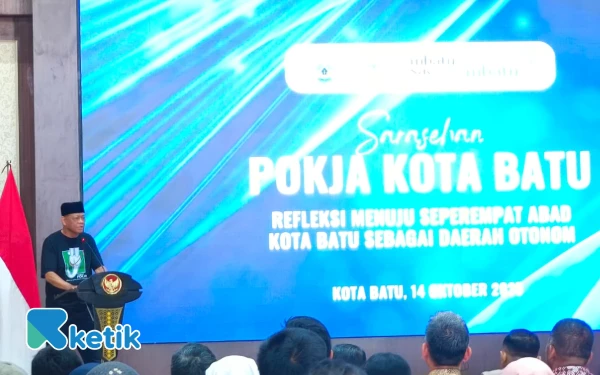 Thumbnail Berita - Pokja Peningkatan Status Kota Batu Gelar Sarasehan, Soroti Konsep Pembangunan   ‎