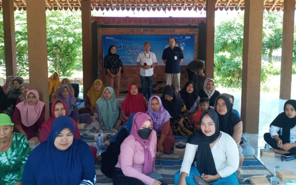 PD-MES Bangkalan Edukasi Nasabah Bank Mekar PNM Lewat Kegiatan Mba Maya