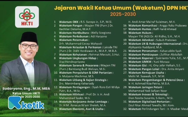 Formasi Megah HKTI 2025-2030, Pengurus Siap Kawal Nasib Petani