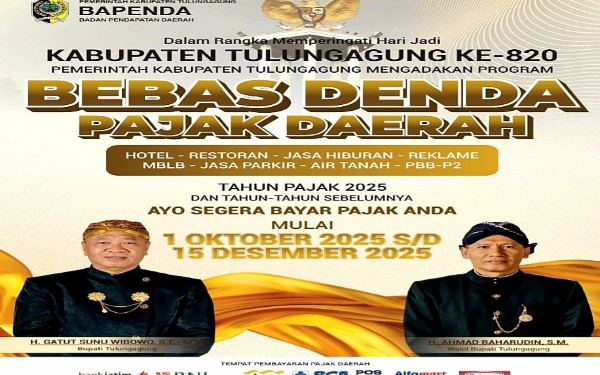 Thumbnail Berita - Program Spesial Hari Jadi Ke- 820 Kabupaten Tulungagung, Pemkab Luncurkan Gebyar Hadiah