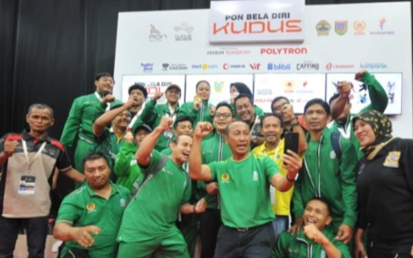 Wow, Gulat Jatim Juara Umum PON Bela Diri 2025