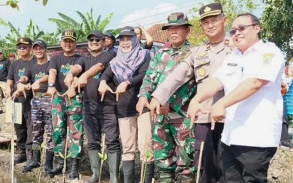 Pemkab Pemalang Tanam 134 Ribu Mangrove dalam Gerakan Mageri Segoro 2025