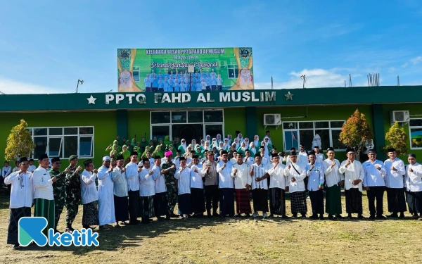 Hari Santri Nasional, PCNU Kota Sorong Gelar Upacara di Ponpes Fahd Al Muslim