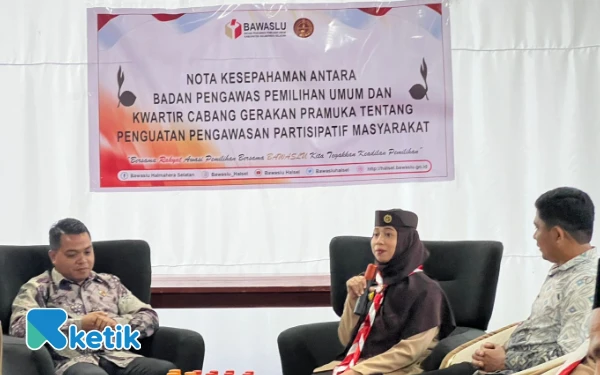 Gerakan Pramuka Jadi Garda Etika Pemilu Bersih di Halmahera Selatan