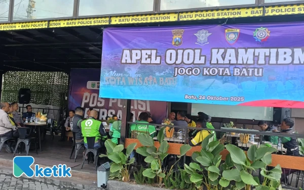 Thumbnail Berita - Ojol Kamtibmas Mart dan Auto, Inovasi Baru Polres Batu untuk Masyarakat