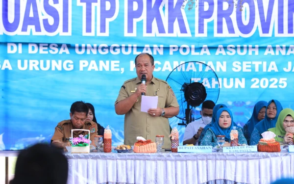 Bangun Keluarga Tangguh, TP PKK Sumut Gelar Evaluasi Lomba HKG PKK 2025 di Asahan