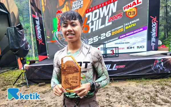 Thumbnail Berita - ‎Taklukkan Bukit Klemuk, Rider Asli Batu Juara Umum Men Elite 76 IDH 2025