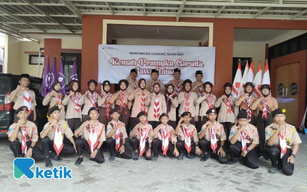 Pramuka Garuda Sumenep Siap Kibarkan Semangat di Kemah Jawa Timur 2025