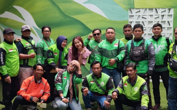 Viral yang Positif, Aksi Selebgram Jember Traktir 100 Ojol di Mie Gacoan