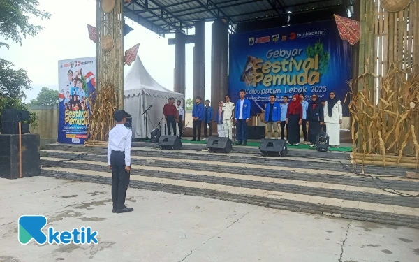 Thumbnail Berita - KNPI dan PPI Lebak Gelar Upacara Hari Sumpah Pemuda 2025, Cucu Komarudin Serukan Persatuan