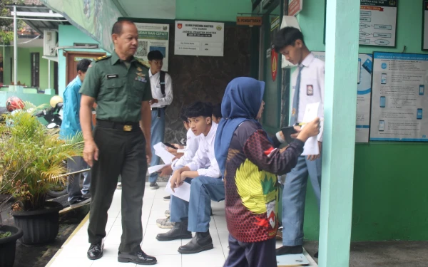 Klinik Kartika 0732/Sleman Tes Fisik Calon Kadet, 50 Siswa SMKN 1 Tempel Siap Ikuti Persami KKRI