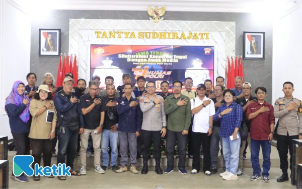 Thumbnail Berita - Polres Tegal dan Wartawan Bersatu, Komitmen Hadirkan Informasi Akurat untuk Masyarakat Kondusif