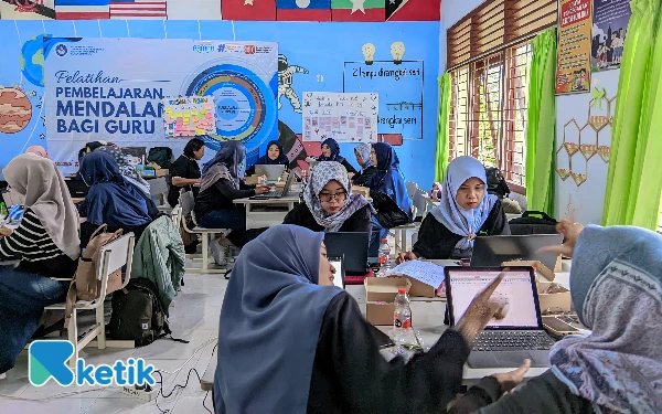 Thumbnail Berita - Guru di Blitar Menyapa Era Baru Lewat TOT Pembelajaran Mendalam