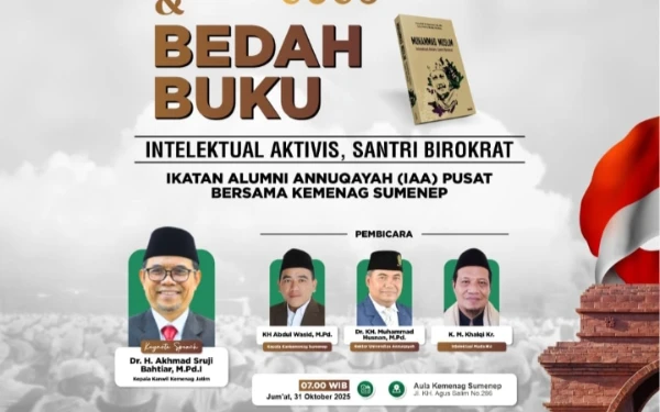 Peringati Hari Santri, IAA Pusat dan Kemenag Sumenep Bedah Buku Santri Birokrat