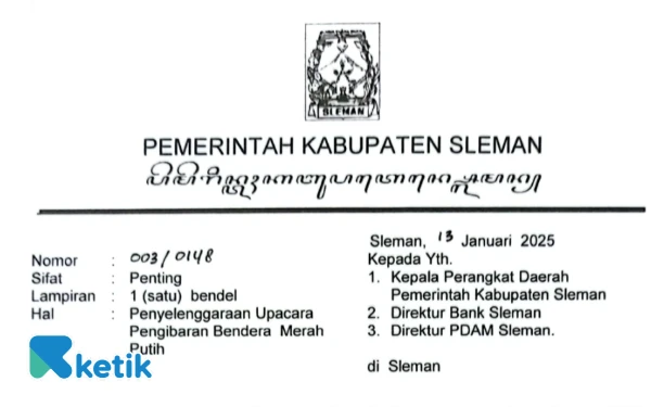 Thumbnail Berita - Upacara Sumpah Pemuda Hilang dari Jadwal, Kepala Bakesbangpol Sleman Terkesan "Cuci Tangan"
