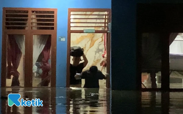 Abdya Hujan Deras, Rumah dan Fasilitas Publik di Pulau Kayu Terendam Banjir