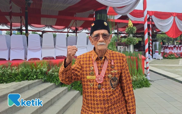 Thumbnail Berita - Pesan Haru Mbah Ahmad, Veteran 103 Tahun: NKRI Harga Mati!