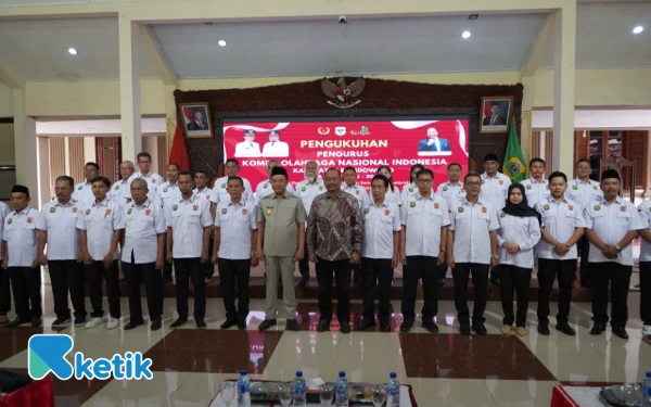 Thumbnail Berita - Bupati Hamid Wahid Kukuhkan Pengurus KONI Bondowoso 2025–2029