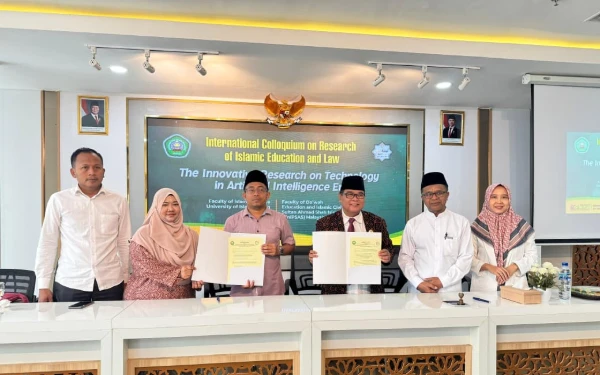 Thumbnail Berita - FAI Unisma Perkuat Jejaring Global, Teken MoA Strategis dengan UniPSAS Malaysia