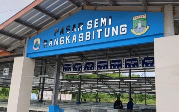 Ketua Baznas Lebak Soroti Fasilitas Pasar Semi Rangkasbitung yang Mulai Beroperasi